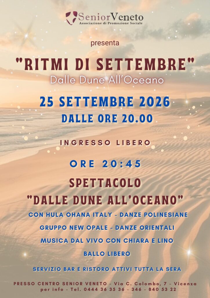 Ritmi di settembre: dalle dune all’oceano